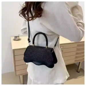 Sequin handbags for women spring and summer new style fairy elegant lace small square bag light luxury high-end women's bag