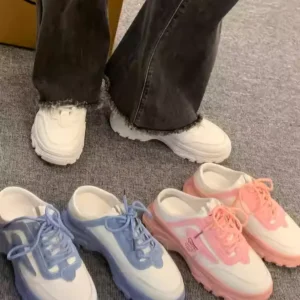 Spring/Summer New Style Closed-Toe Half-Slip-On Slip-On Shoes, Niche Trendy, Popular on Instagram.