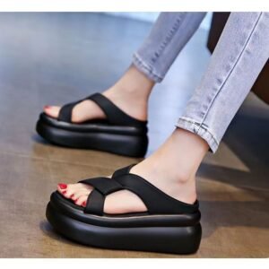 Thick-Soled Height-Increasing Sandals for Women.